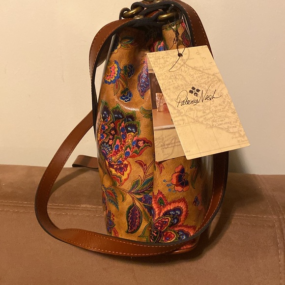 PATRICIA NASH FRENCH TAPESTRY LARONE SHOULDER BAG NWT & DUST BAG - Picture 5 of 16